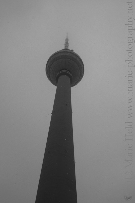 Berlin Television Tower on the Alexanderplatz