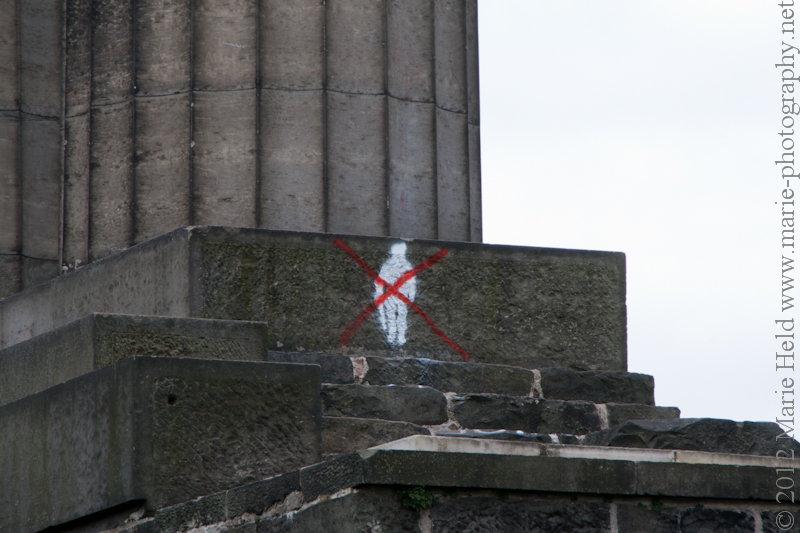 Detail of National Monument.
