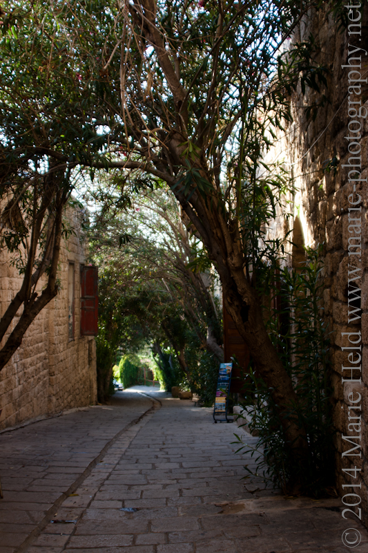 Allyway in Byblos.