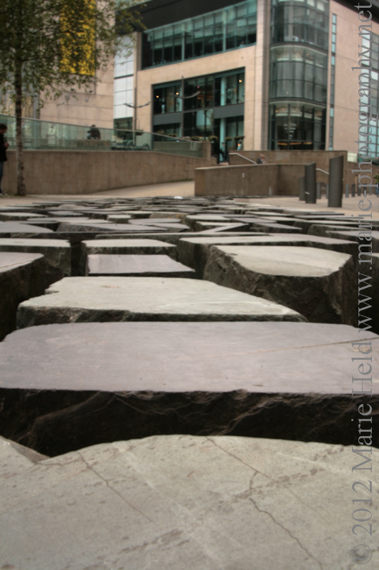 Detail of fountain at Arndale Market Centre.